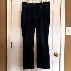 Levi’s 545 Perfect Waist Straight Leg Jeans Sz 12 Dark Wash Denim